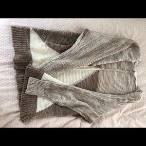 Brown cardigan